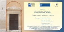 Restaurato Palazzetto dei Nobili